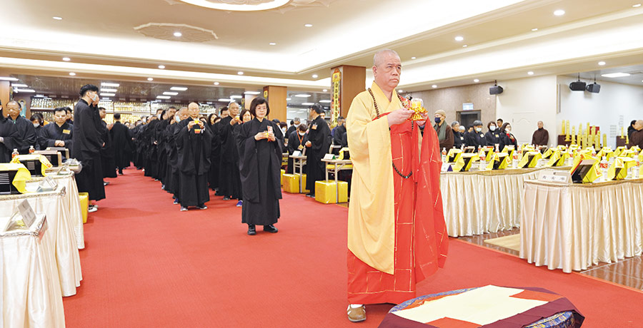 天祥寶塔禪寺一百零九年新春金剛般若寶懺暨合禮團拜大法會